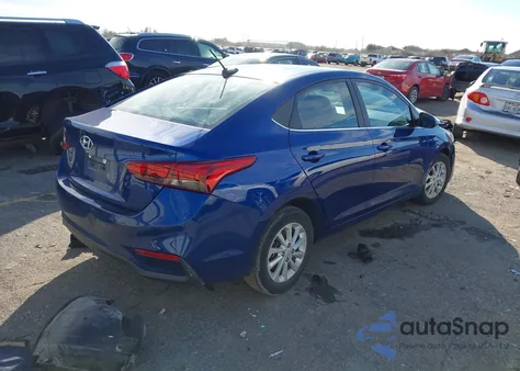 2021 Hyundai Accent Sel из США, поврежденный, VIN 3KPC24A69ME146153